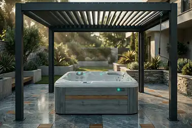 Whirlpool-Überdachung