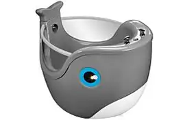Baby Spa Whale Grijs