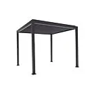 Fonteyn | Lamellen overkapping Rimini 300 x 300 | Antraciet 