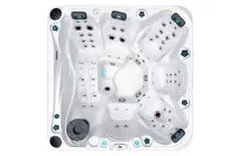 Outdoor-Whirlpool Admire für 6 Personen – Hochwertiger Whirlpool für den Garten mit Platz für sechs Personen.