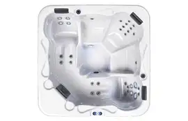 Spa Bermuda Outdoor-Whirlpool für 5 Personen – Eine luxuriöse Whirlpool für den Garten mit Platz für fünf Personen.