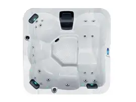 Spa Flame Outdoor-Whirlpool für 5 Personen – Luxuriöser Whirlpool für den Garten mit Platz für fünf Personen für entspannte Wellness-Momente.