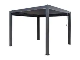 Fonteyn | Lamellen-Überdachung Milano | 300 x 400 x 250 cm | Anthrazit