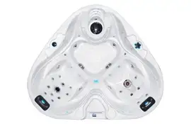 Outdoor-Whirlpool Heart für 2 Personen – Stilvoller und kompakter Whirlpool für zwei Personen, ideal für romantische Entspannung.