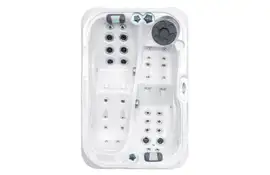 Outdoor-Whirlpool Indulgence für 2 Personen – Kompakter Luxus-Whirlpool für zwei Personen, ideal für entspannte Stunden zu zweit.