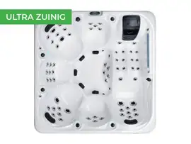Miracle Outdoor-Whirlpool für 6 Personen – Luxuriöser Whirlpool für den Garten mit Platz für sechs Personen und energieeffizientem Design.