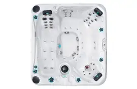 Outdoor-Whirlpool Pleasure für 5 Personen – Hochwertiger Außenwhirlpool mit Platz für bis zu fünf Personen, ideal für entspannte Wellness-Momente.