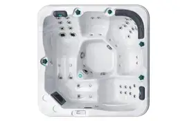 Spa Relax Außenwhirlpool für 5 Personen – Geräumiger Outdoor-Whirlpool mit Platz für bis zu fünf Personen, ideal für Entspannung im Garten.