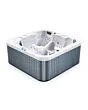 Modernes Design des Outdoor-Whirlpools Bermuda – Stilvoller Jacuzzi für draußen, der Komfort und Eleganz vereint.