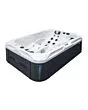 rgonomische Liegesitze des Outdoor-Whirlpools Indulgence – Bequeme Liegeplätze mit ergonomischer Unterstützung für maximalen Komfort.
