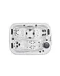 Hochwertiger Whirlpool Kenai mit LED-Beleuchtung und Massagefunktion