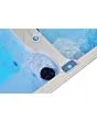 Hydrotherapie im Swim Spa Aquatic 9 von Storm Spas – Ergonomische Massagedüsen für Muskelentspannung nach dem Training oder einem langen Tag.