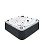 Ergonomische Sitze des Outdoor-Whirlpools Pleasure – Komfortable Sitz- und Liegeplätze für maximale Entspannung.