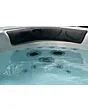 Gesamtansicht des Swim Spa Aquatic 2 in einer Gartenlandschaft
